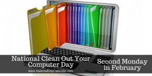 Clean Out Your Computer Day